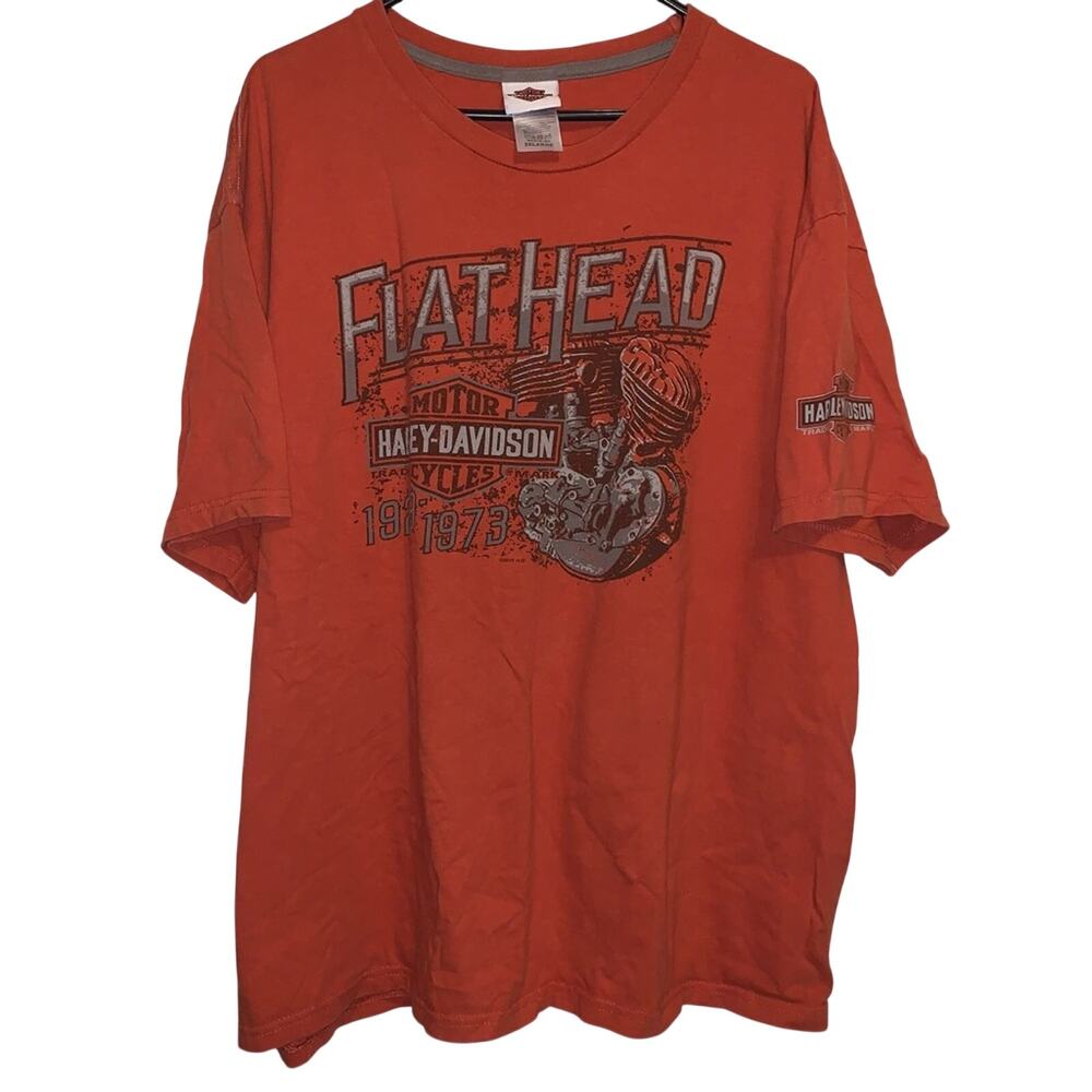 2015 Harley-Davidson Bahrain Flat Head Motor Cycles Shirt 2XL USA
